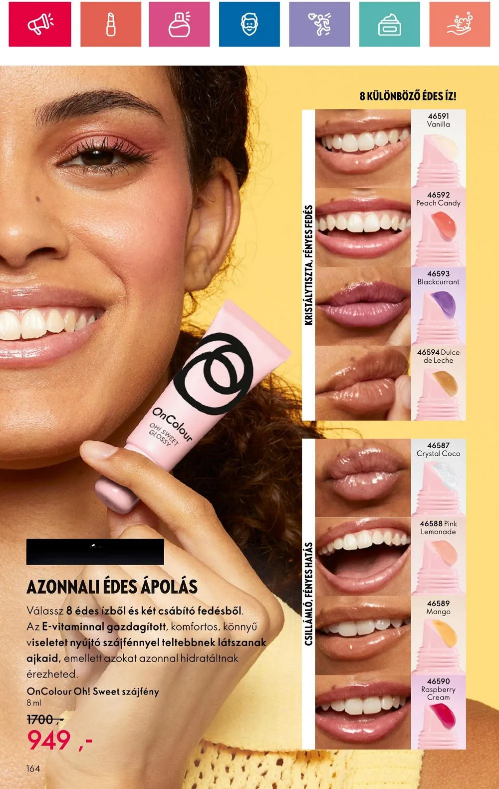 Oriflame akciós újság 05.28–06.17 – 164. oldal