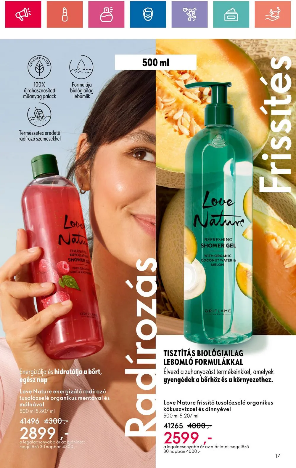 Oriflame akciós újság 05.28–06.17 – 17. oldal