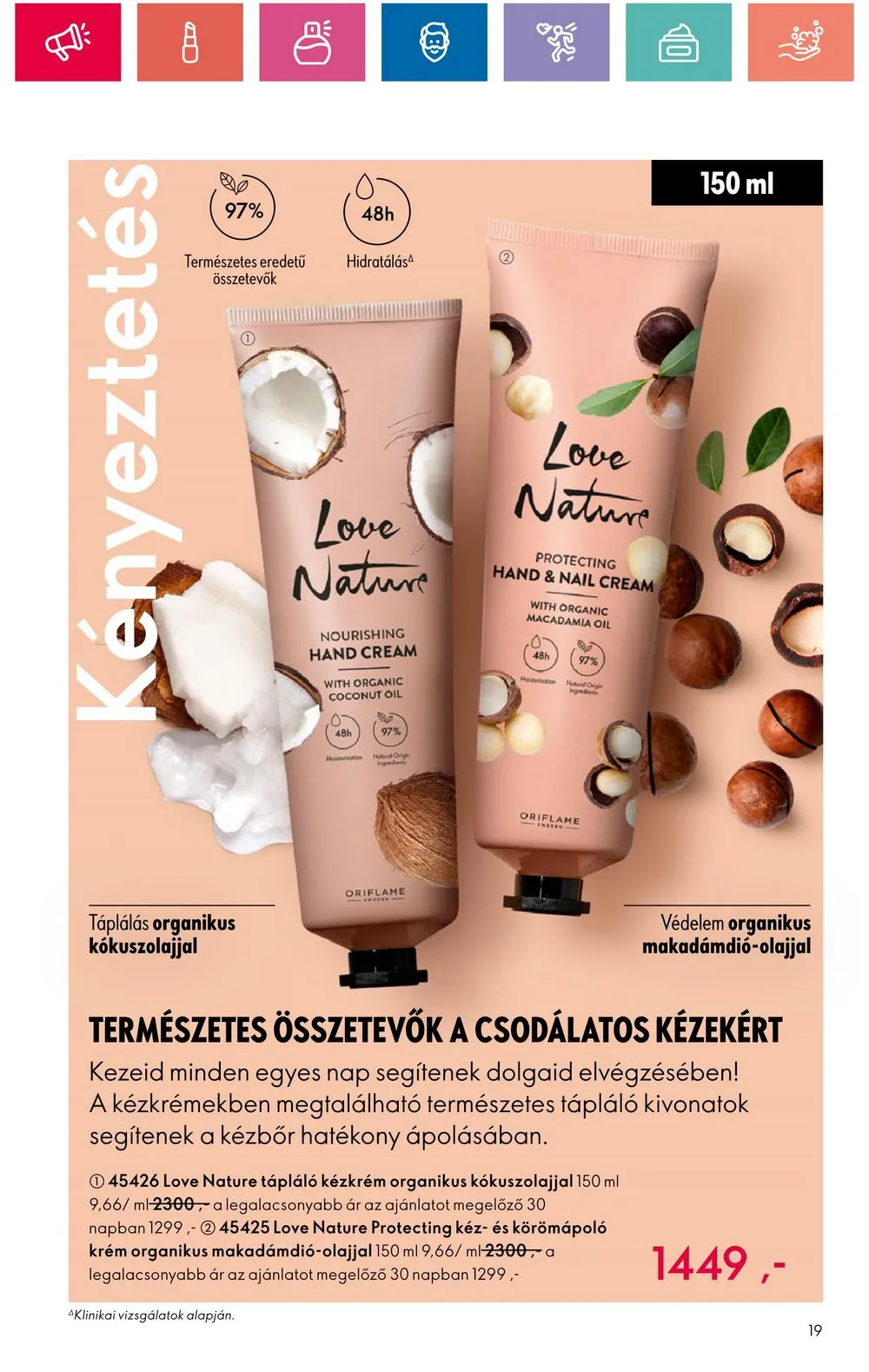 Oriflame akciós újság 05.28–06.17 – 19. oldal