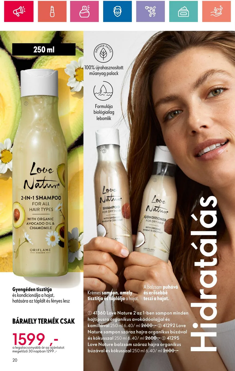 Oriflame akciós újság 05.28–06.17 – 20. oldal