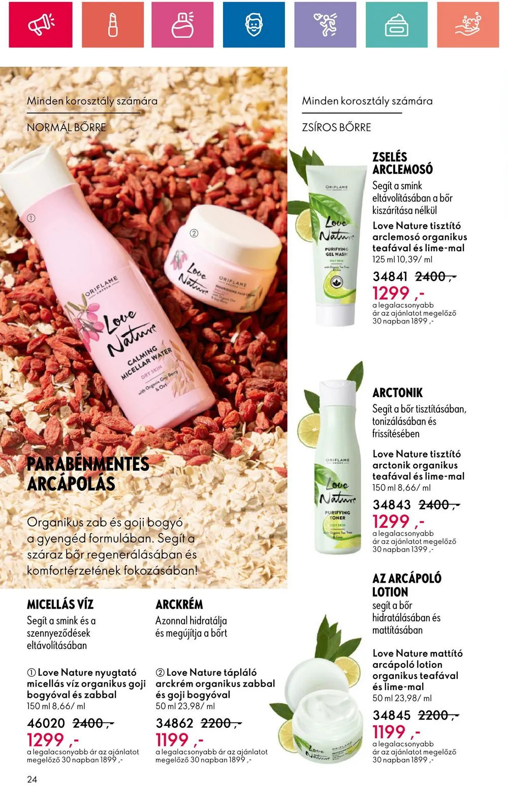 Oriflame akciós újság 05.28–06.17 – 24. oldal