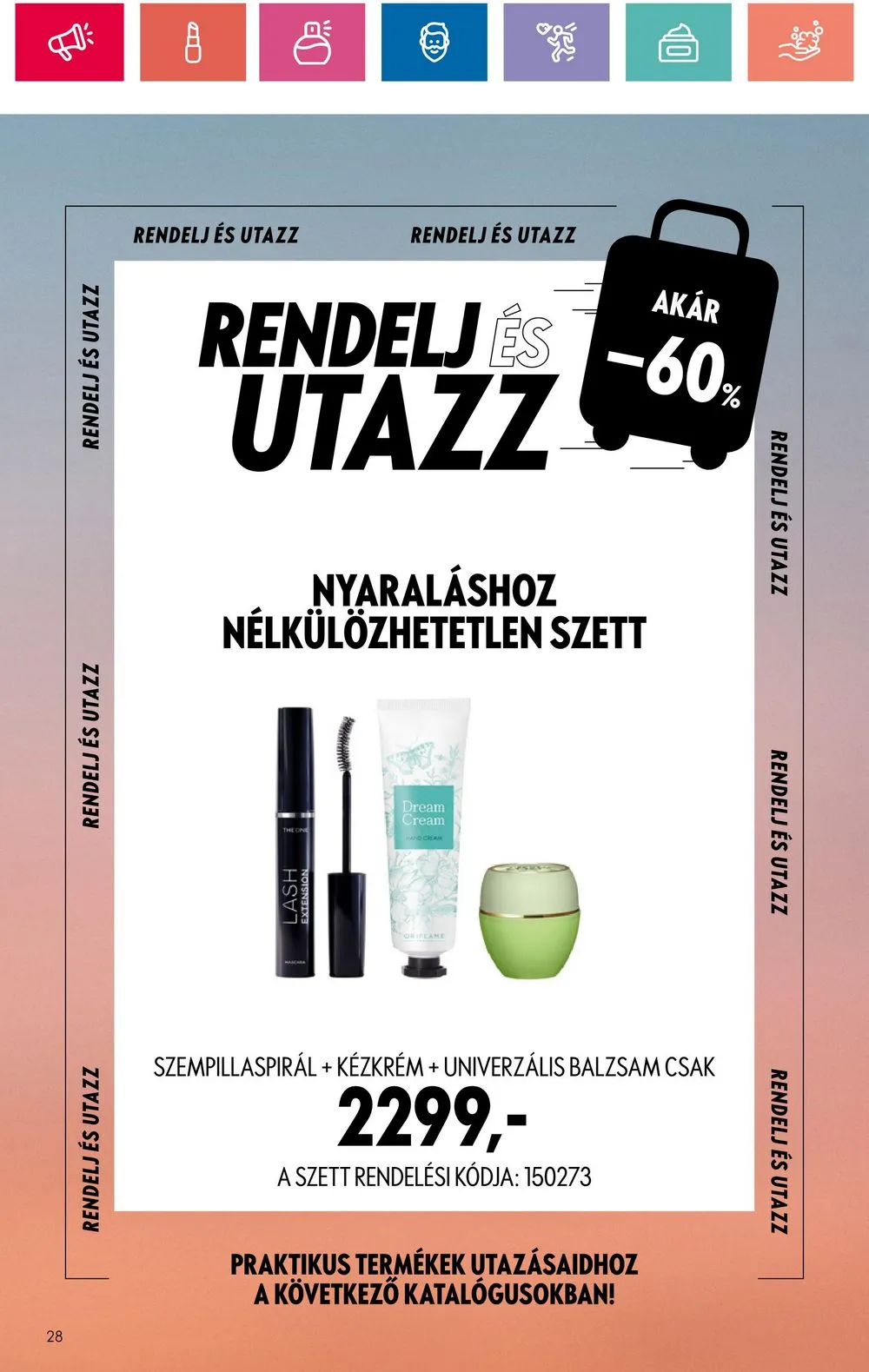 Oriflame akciós újság 05.28–06.17 – 28. oldal