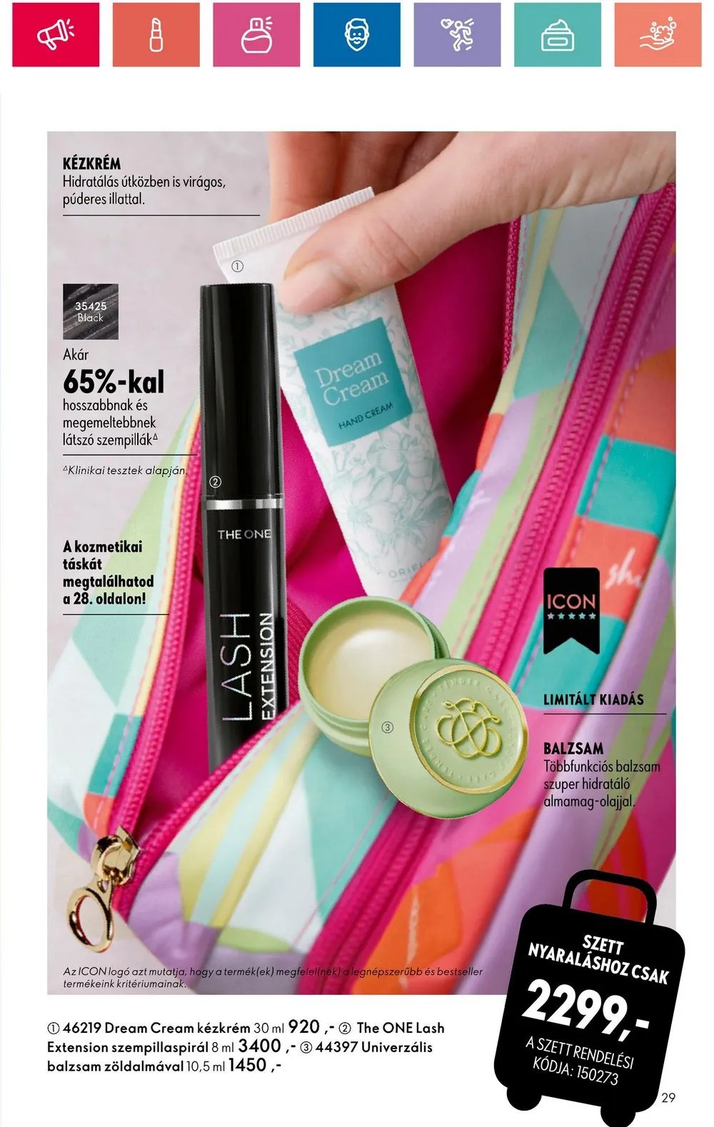 Oriflame akciós újság 05.28–06.17 – 29. oldal