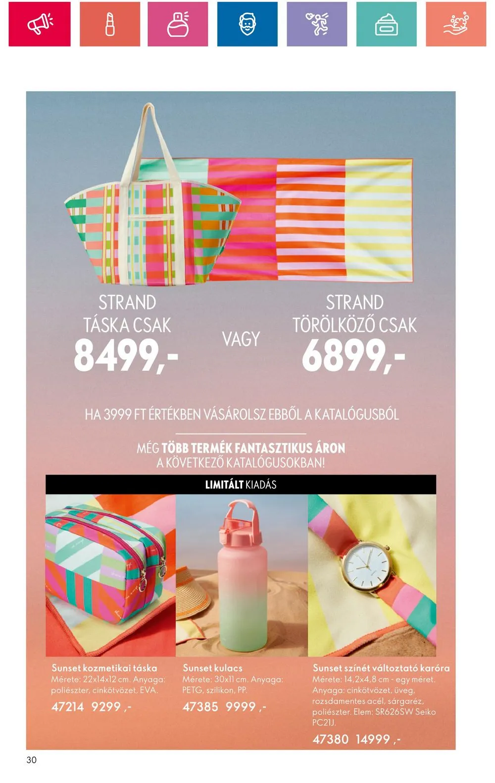Oriflame akciós újság 05.28–06.17 – 30. oldal