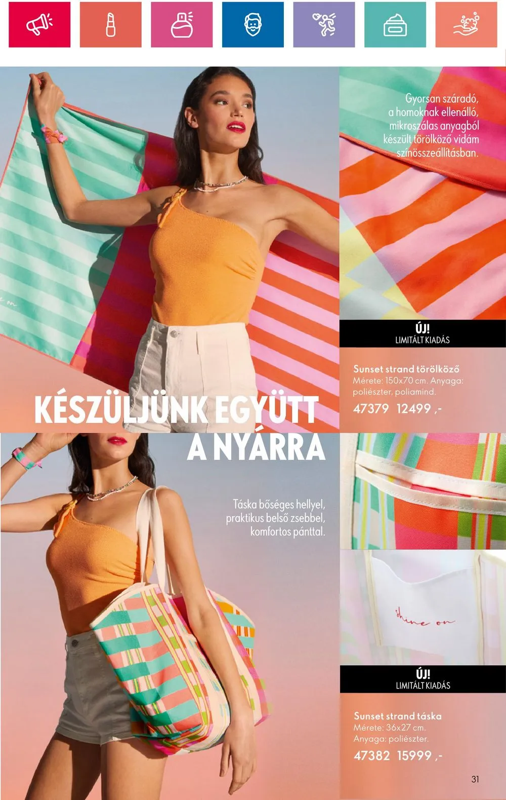 Oriflame akciós újság 05.28–06.17 – 31. oldal
