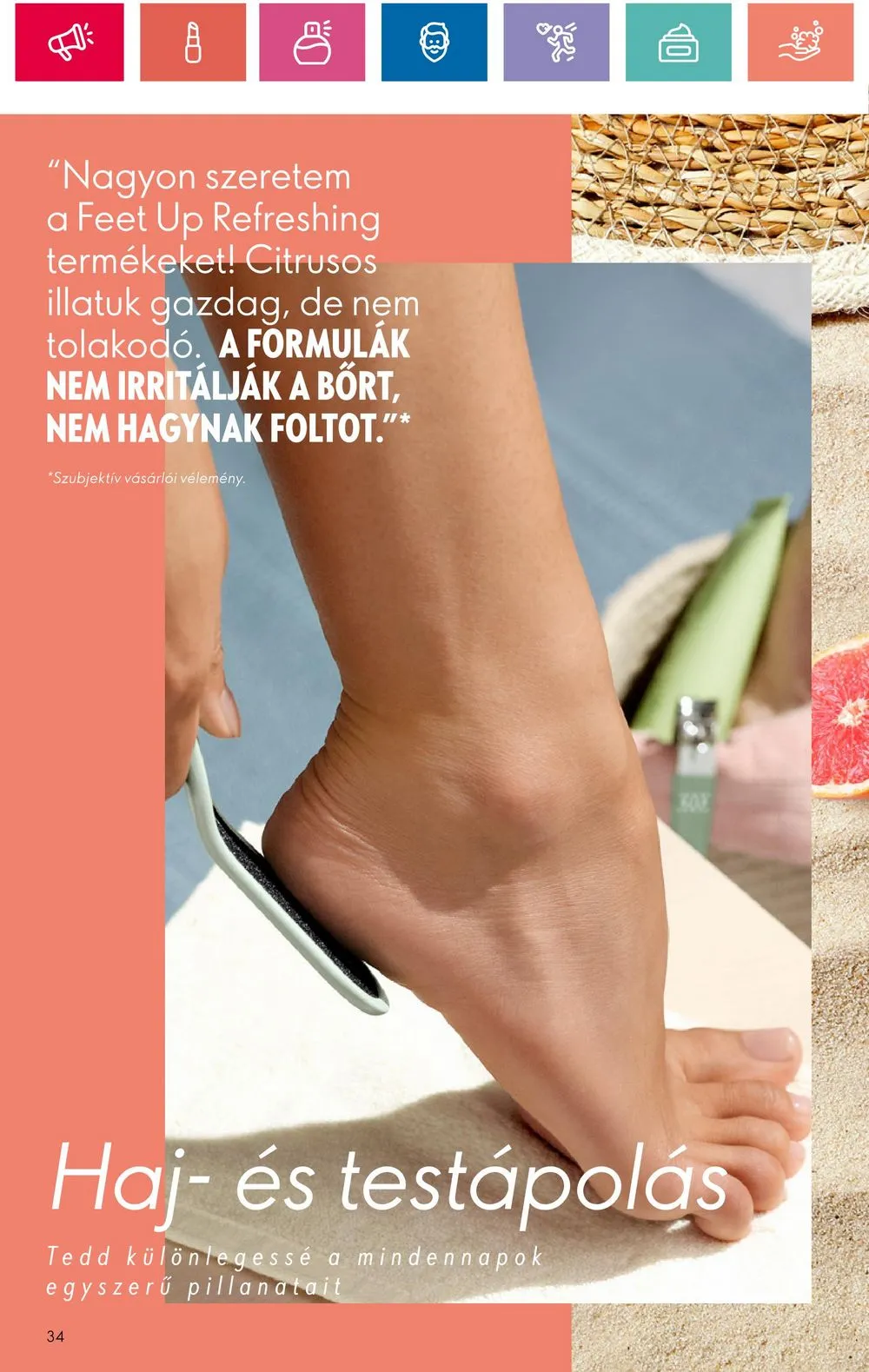 Oriflame akciós újság 05.28–06.17 – 34. oldal