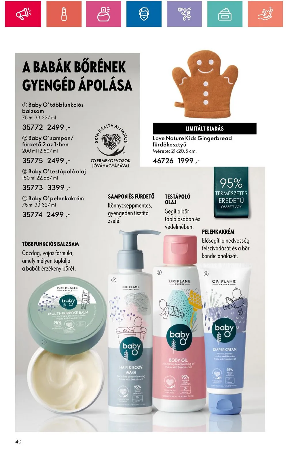 Oriflame akciós újság 05.28–06.17 – 40. oldal