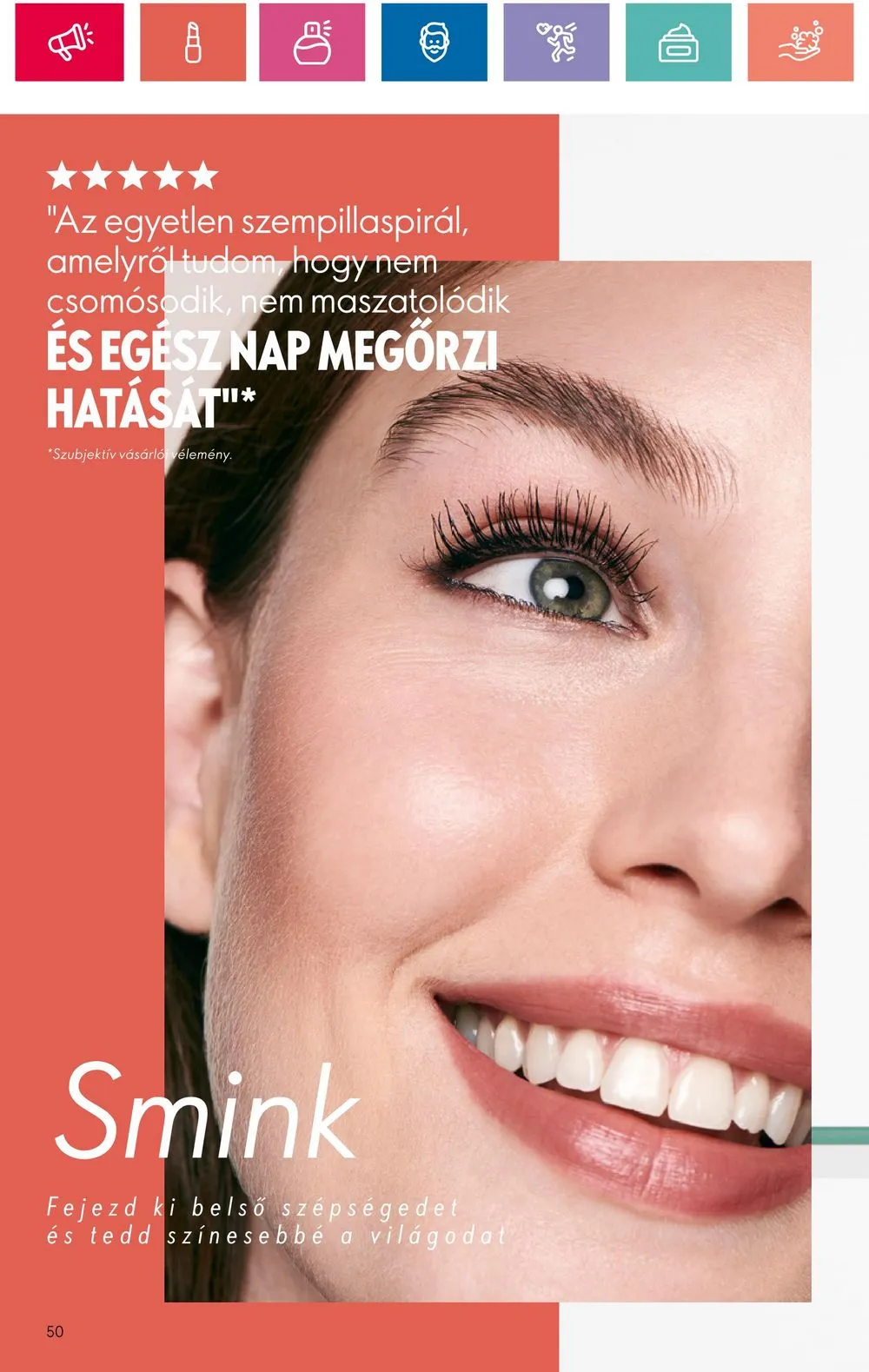 Oriflame akciós újság 05.28–06.17 – 50. oldal
