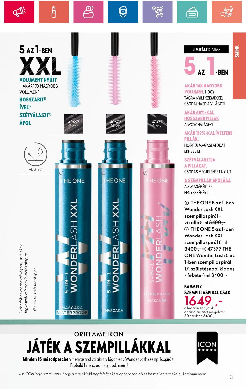 Oriflame akciós újság 05.28–06.17 – 51. oldal