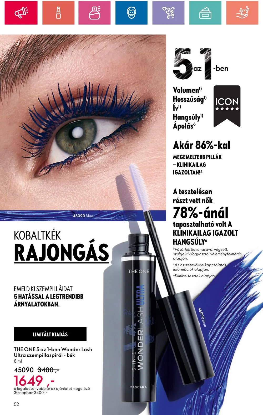 Oriflame akciós újság 05.28–06.17 – 52. oldal
