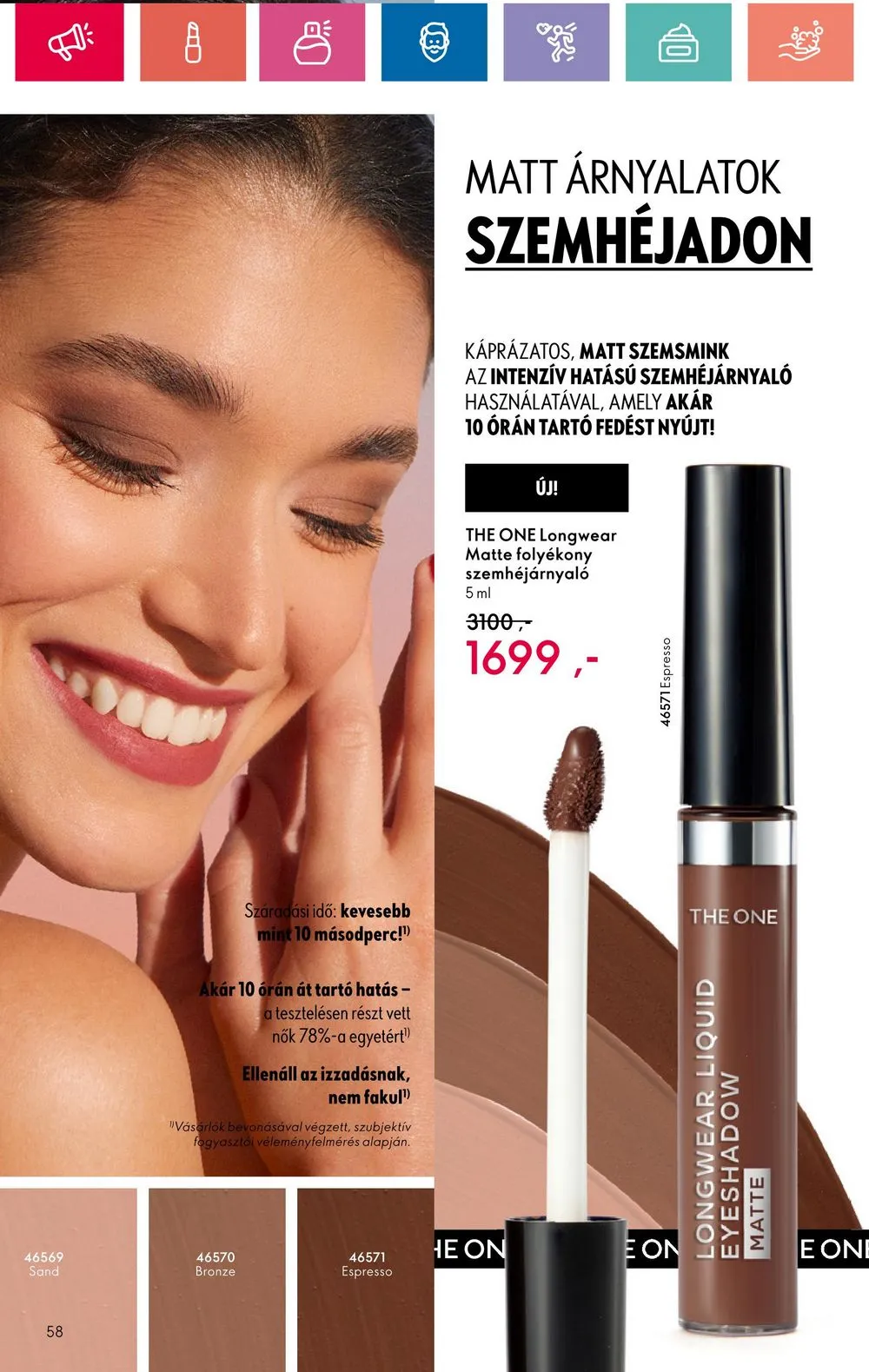 Oriflame akciós újság 05.28–06.17 – 58. oldal