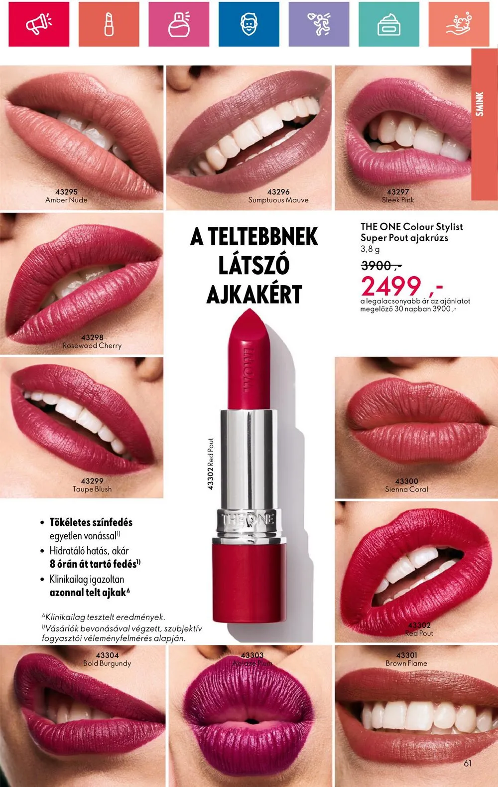 Oriflame akciós újság 05.28–06.17 – 61. oldal