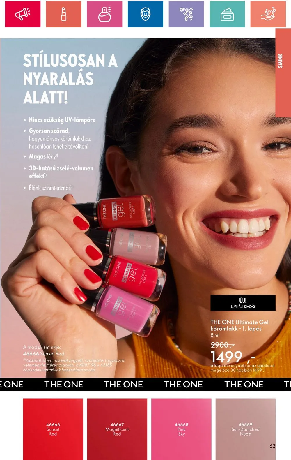 Oriflame akciós újság 05.28–06.17 – 63. oldal