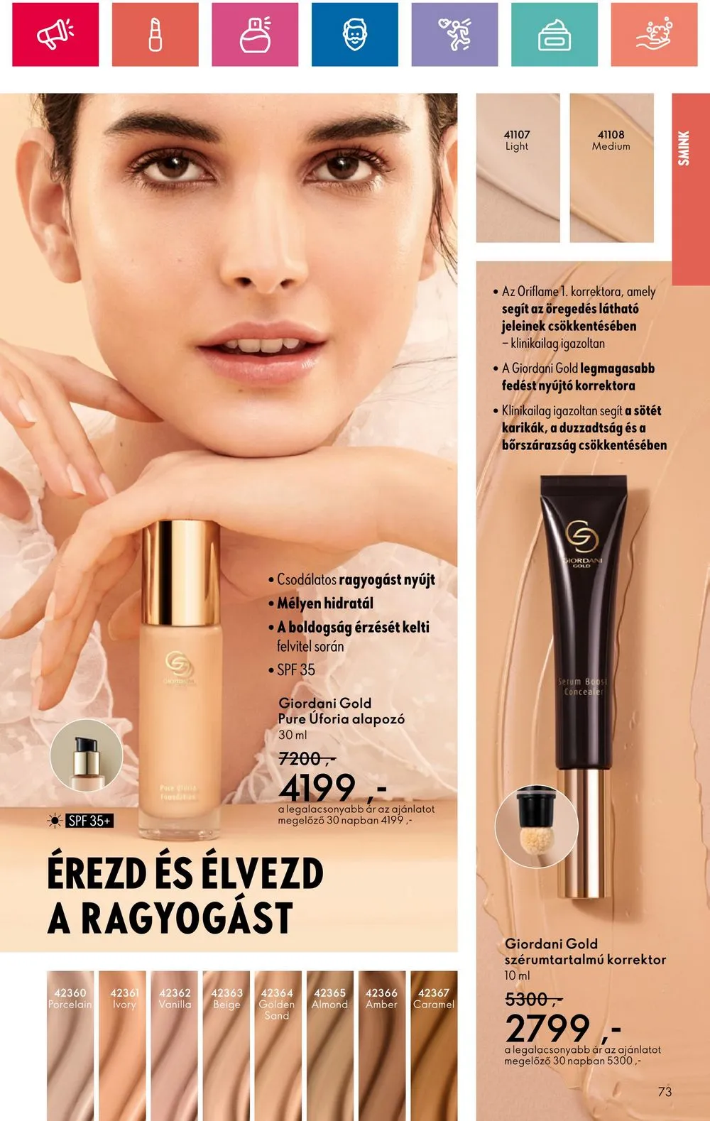 Oriflame akciós újság 05.28–06.17 – 73. oldal