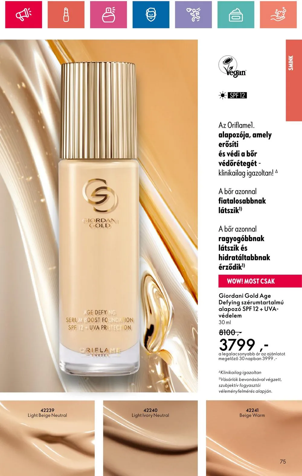 Oriflame akciós újság 05.28–06.17 – 75. oldal