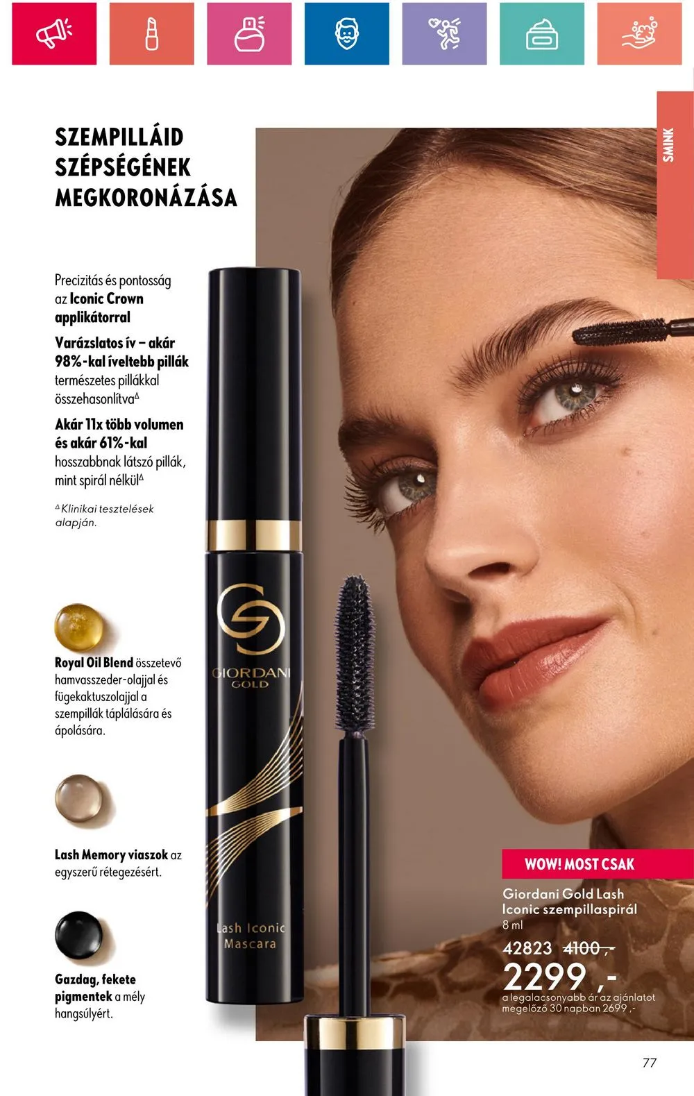 Oriflame akciós újság 05.28–06.17 – 77. oldal