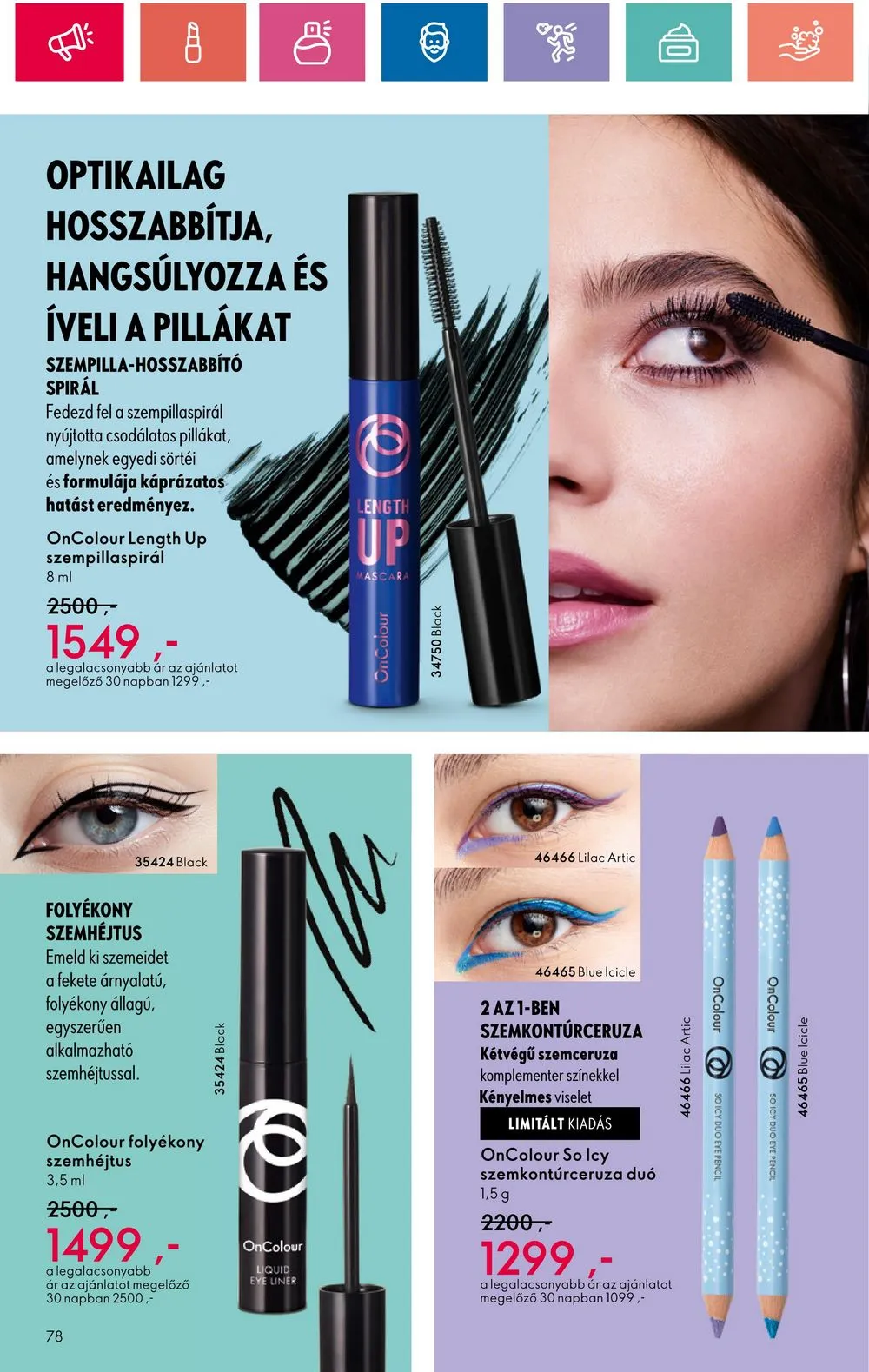 Oriflame akciós újság 05.28–06.17 – 78. oldal