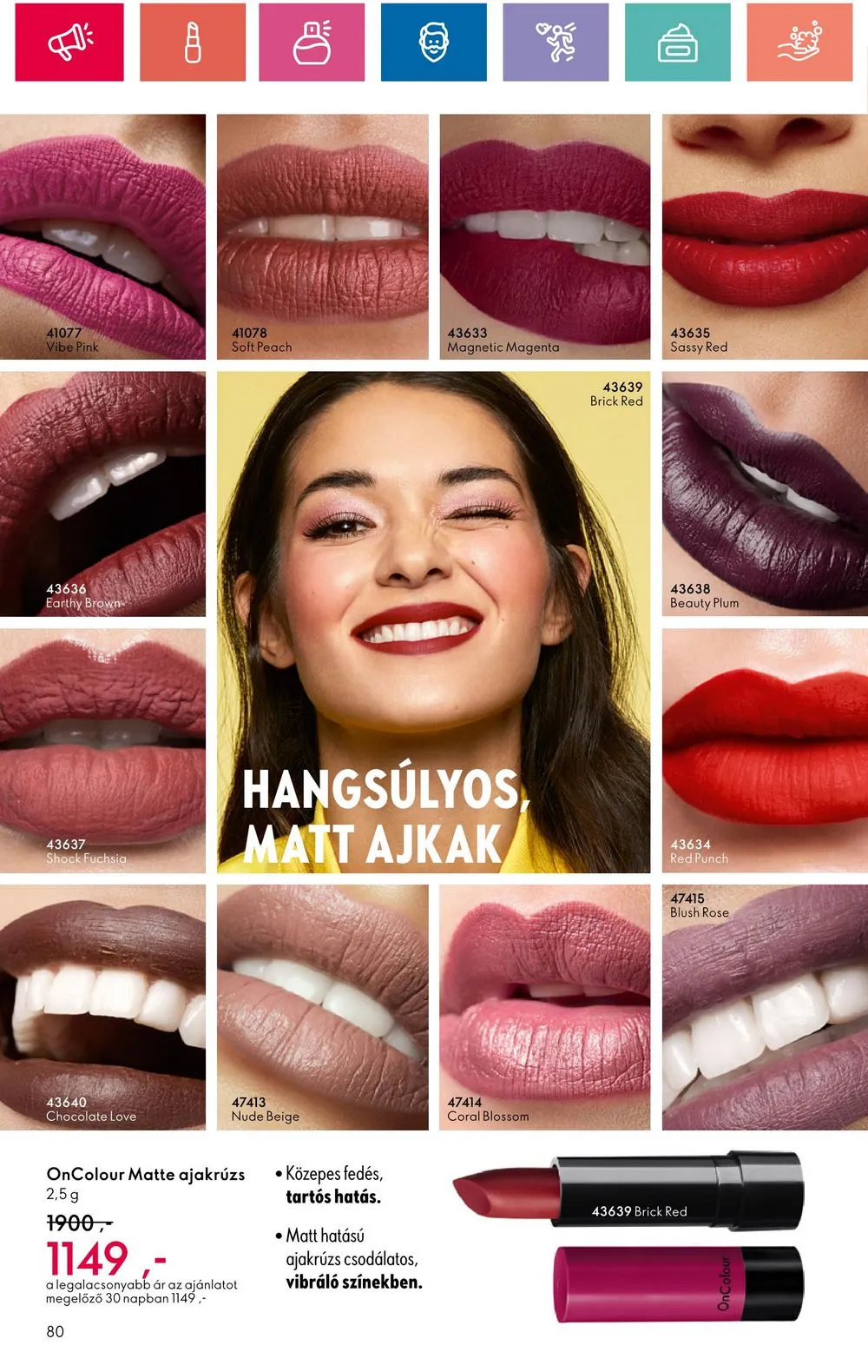 Oriflame akciós újság 05.28–06.17 – 80. oldal