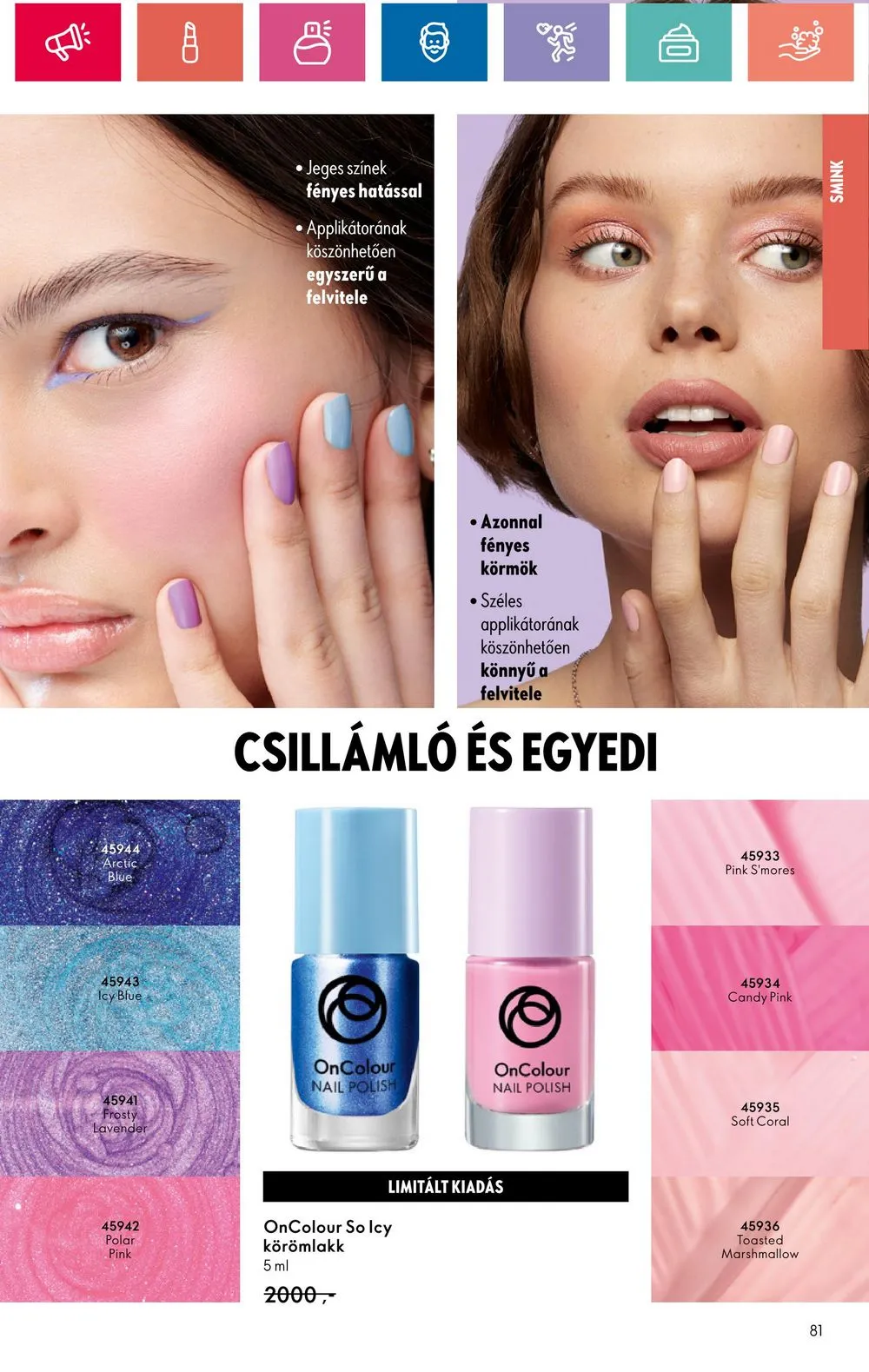 Oriflame akciós újság 05.28–06.17 – 81. oldal