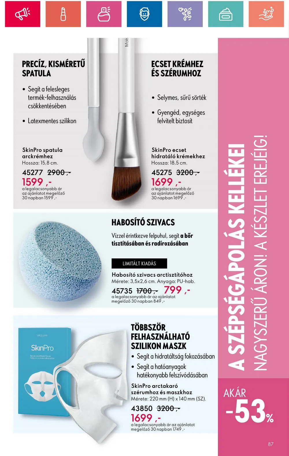 Oriflame akciós újság 05.28–06.17 – 87. oldal