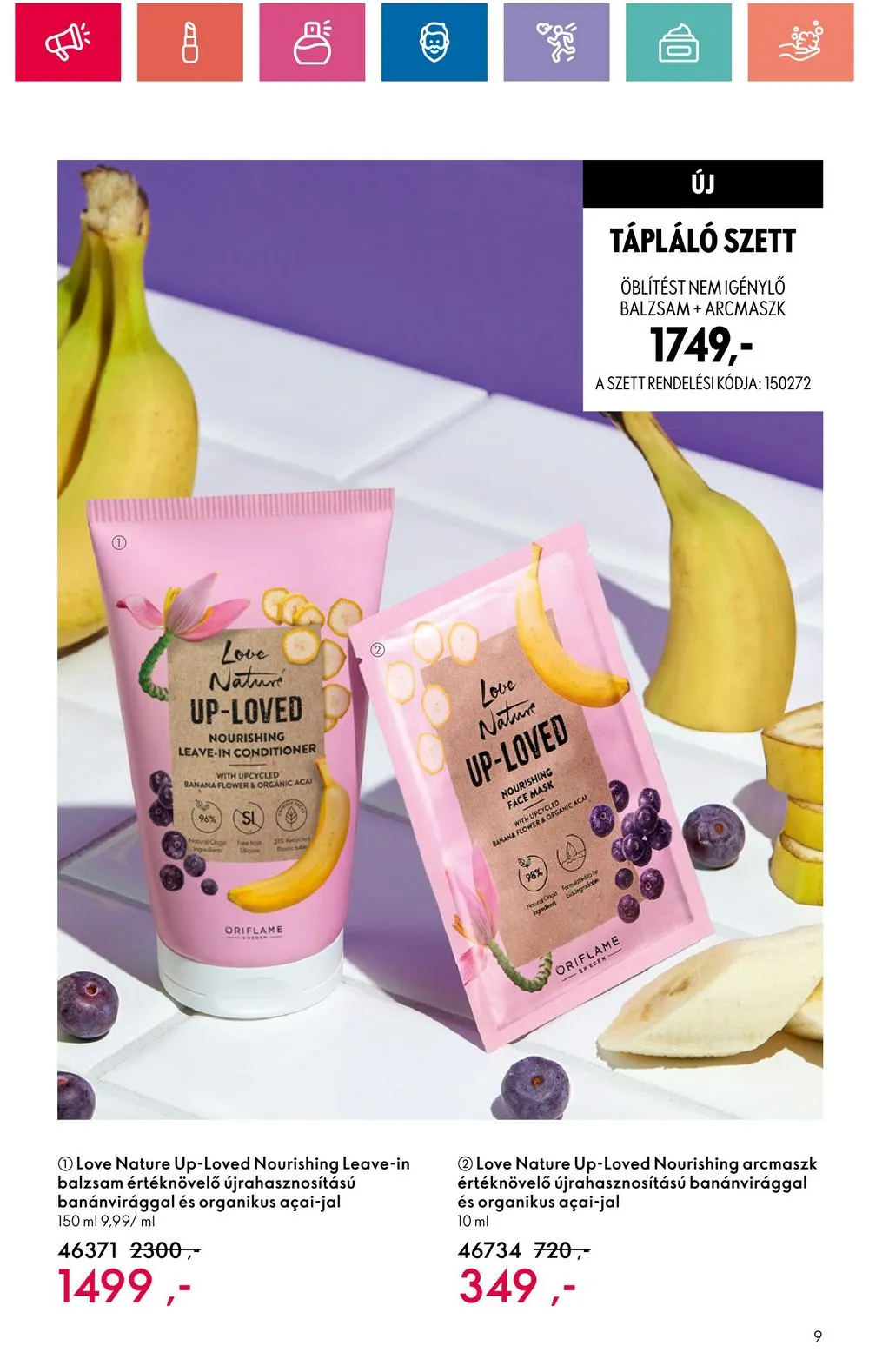Oriflame akciós újság 05.28–06.17 – 9. oldal