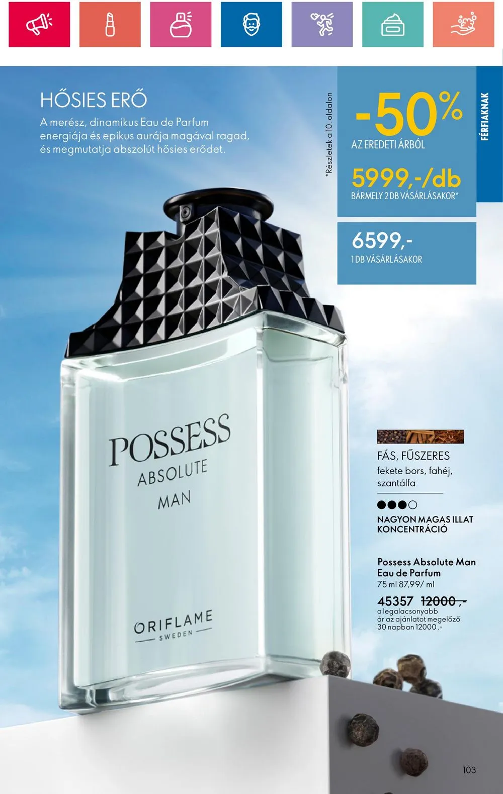 Oriflame akciós újság 06.18–07.08 – 103. oldal