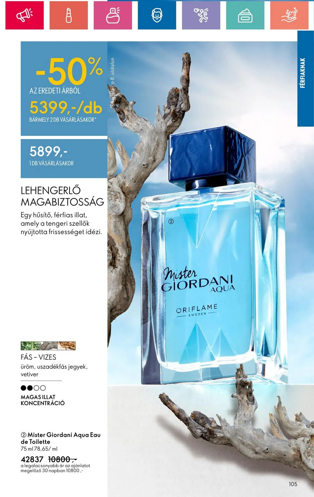 Oriflame akciós újság 06.18–07.08 – 105. oldal