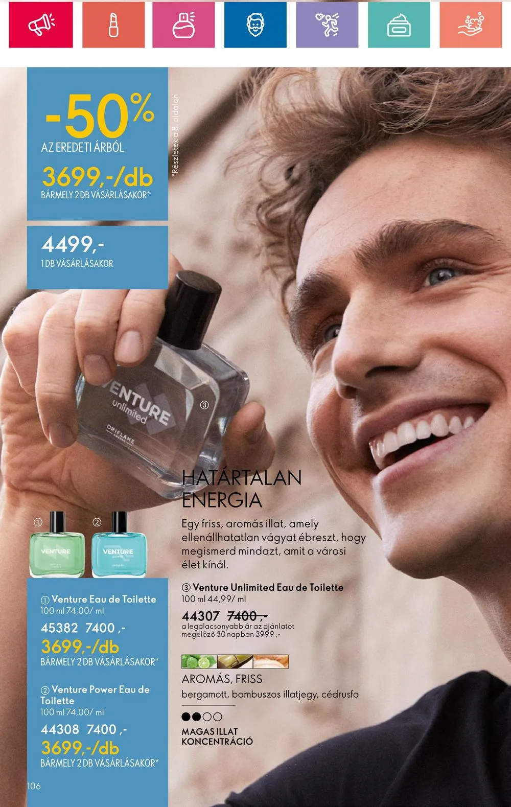 Oriflame akciós újság 06.18–07.08 – 106. oldal
