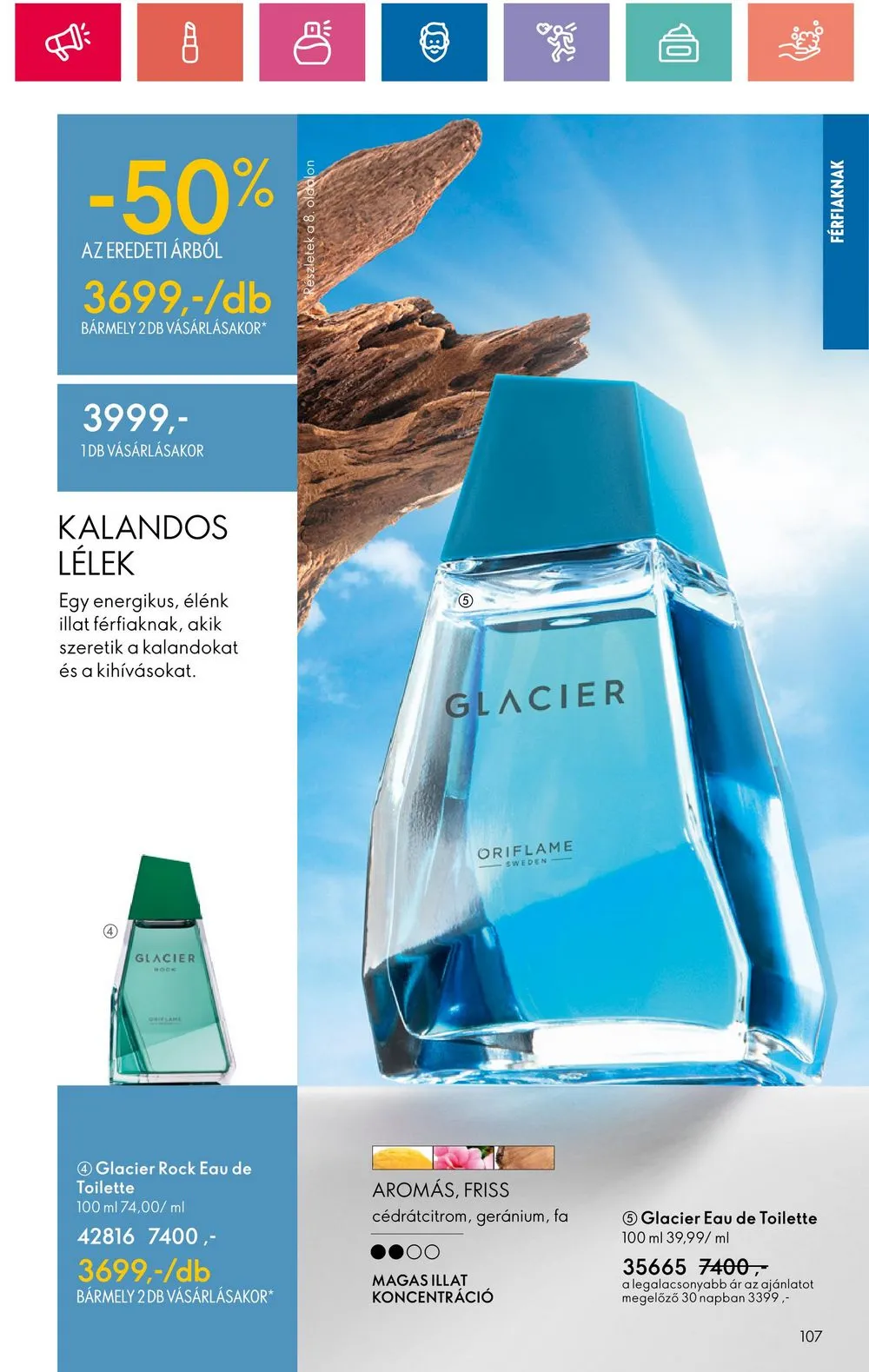 Oriflame akciós újság 06.18–07.08 – 107. oldal