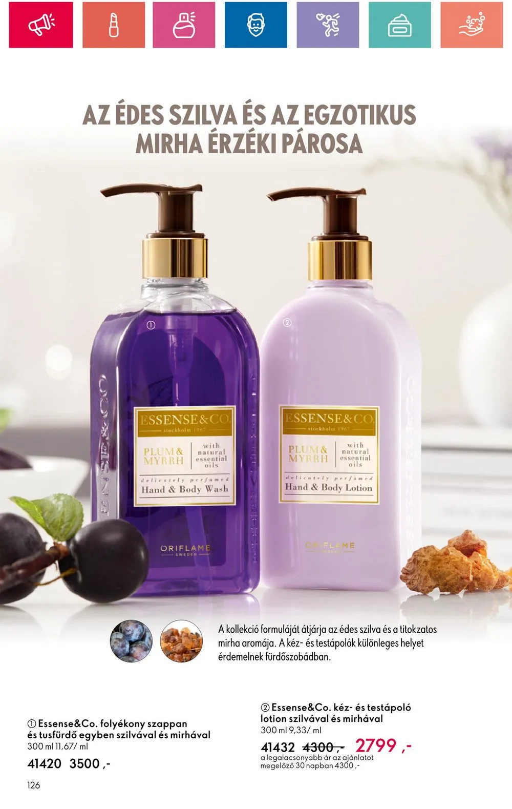 Oriflame akciós újság 06.18–07.08 – 126. oldal