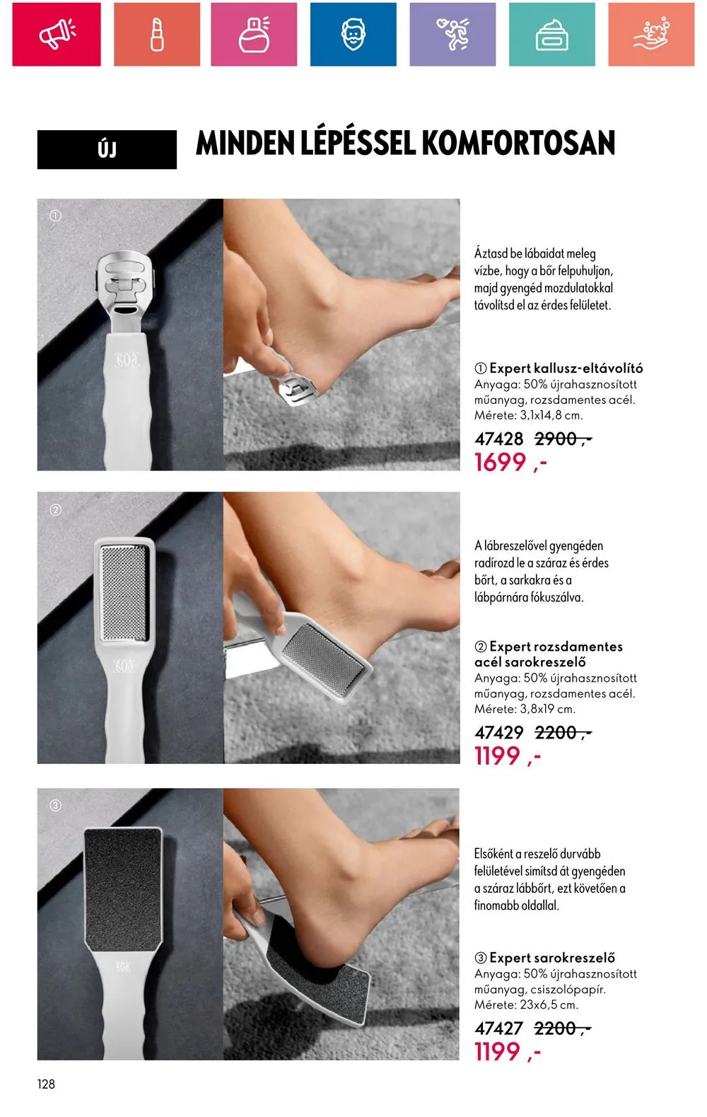 Oriflame akciós újság 06.18–07.08 – 128. oldal