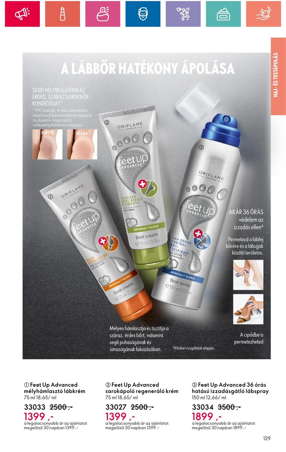 Oriflame akciós újság 06.18–07.08 – 129. oldal