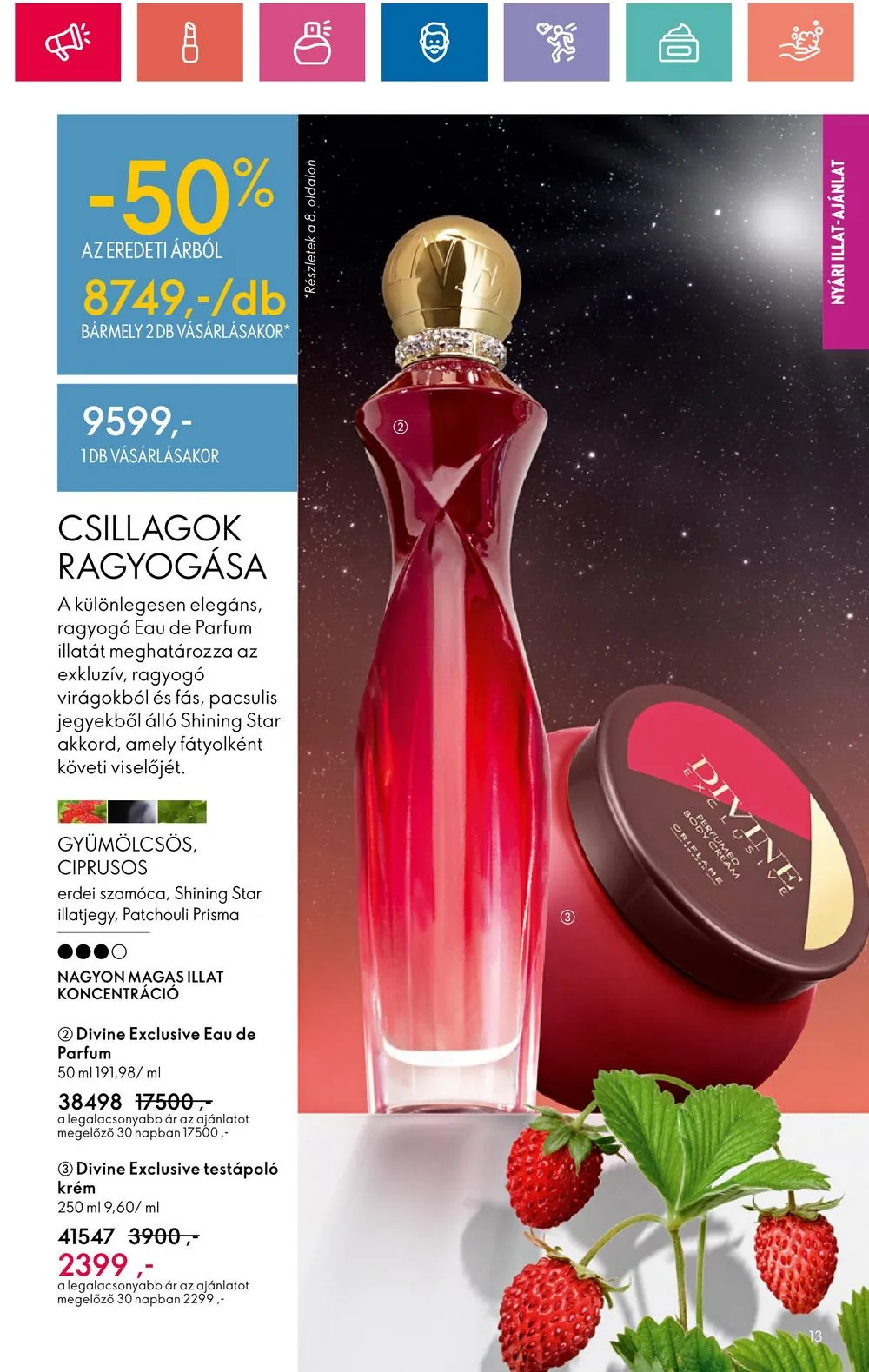 Oriflame akciós újság 06.18–07.08 – 13. oldal