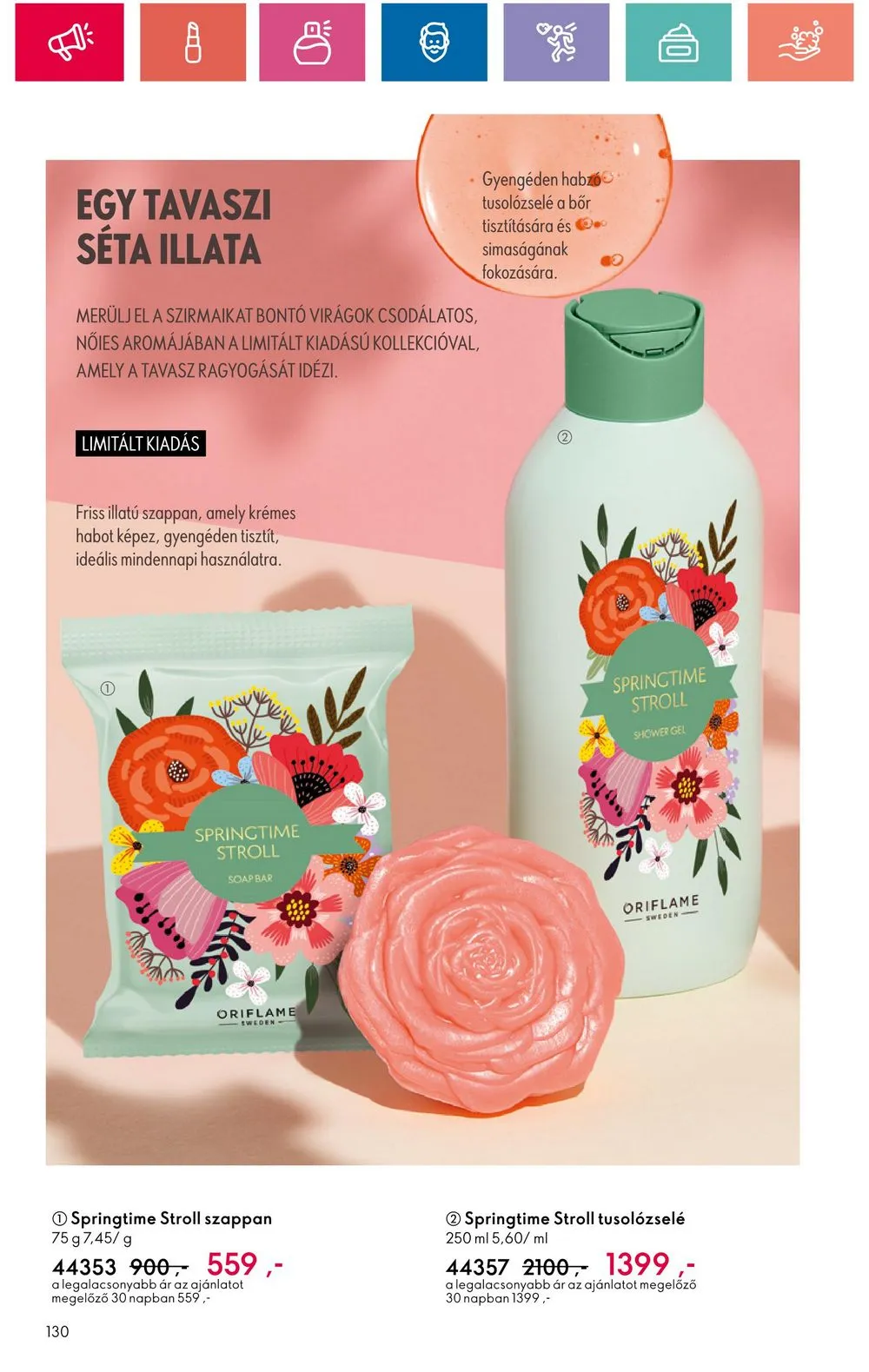 Oriflame akciós újság 06.18–07.08 – 130. oldal