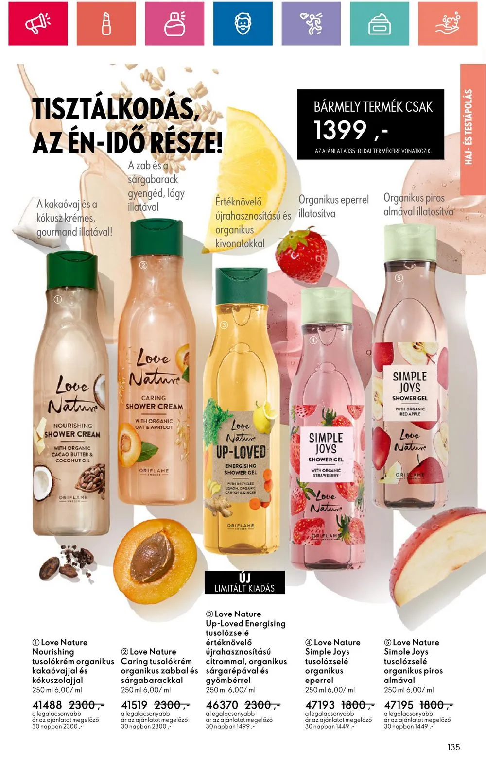 Oriflame akciós újság 06.18–07.08 – 135. oldal