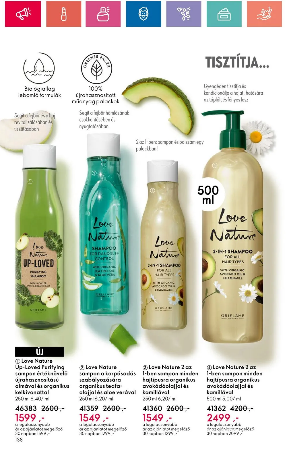 Oriflame akciós újság 06.18–07.08 – 138. oldal