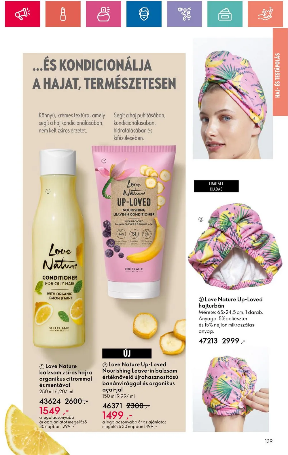 Oriflame akciós újság 06.18–07.08 – 139. oldal