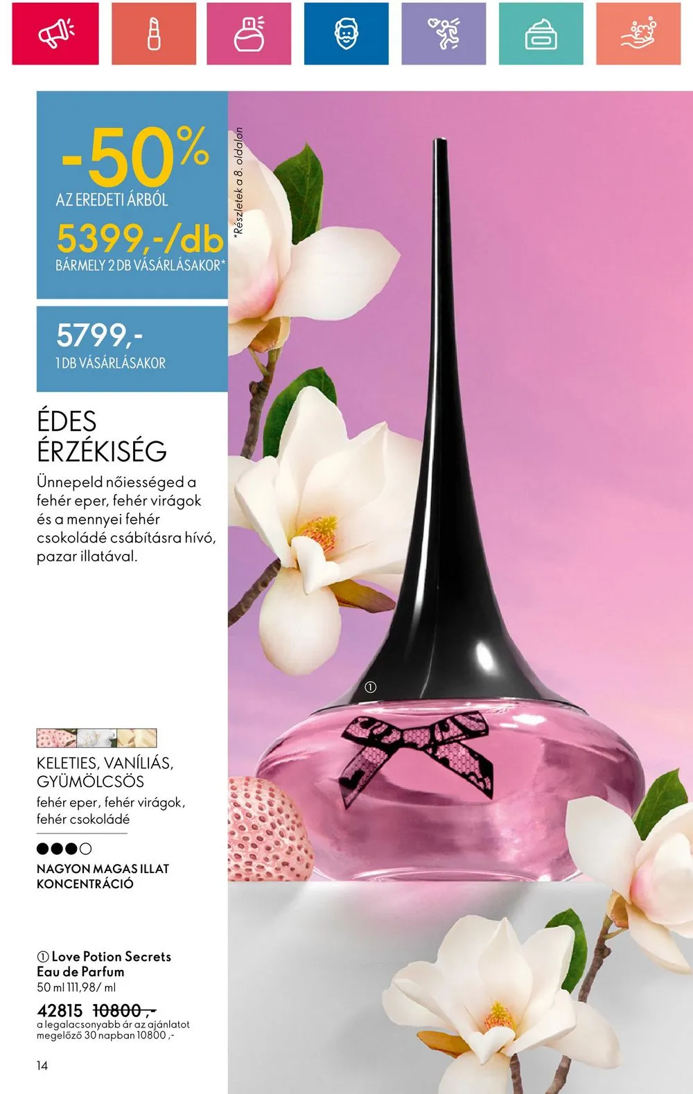 Oriflame akciós újság 06.18–07.08 – 14. oldal