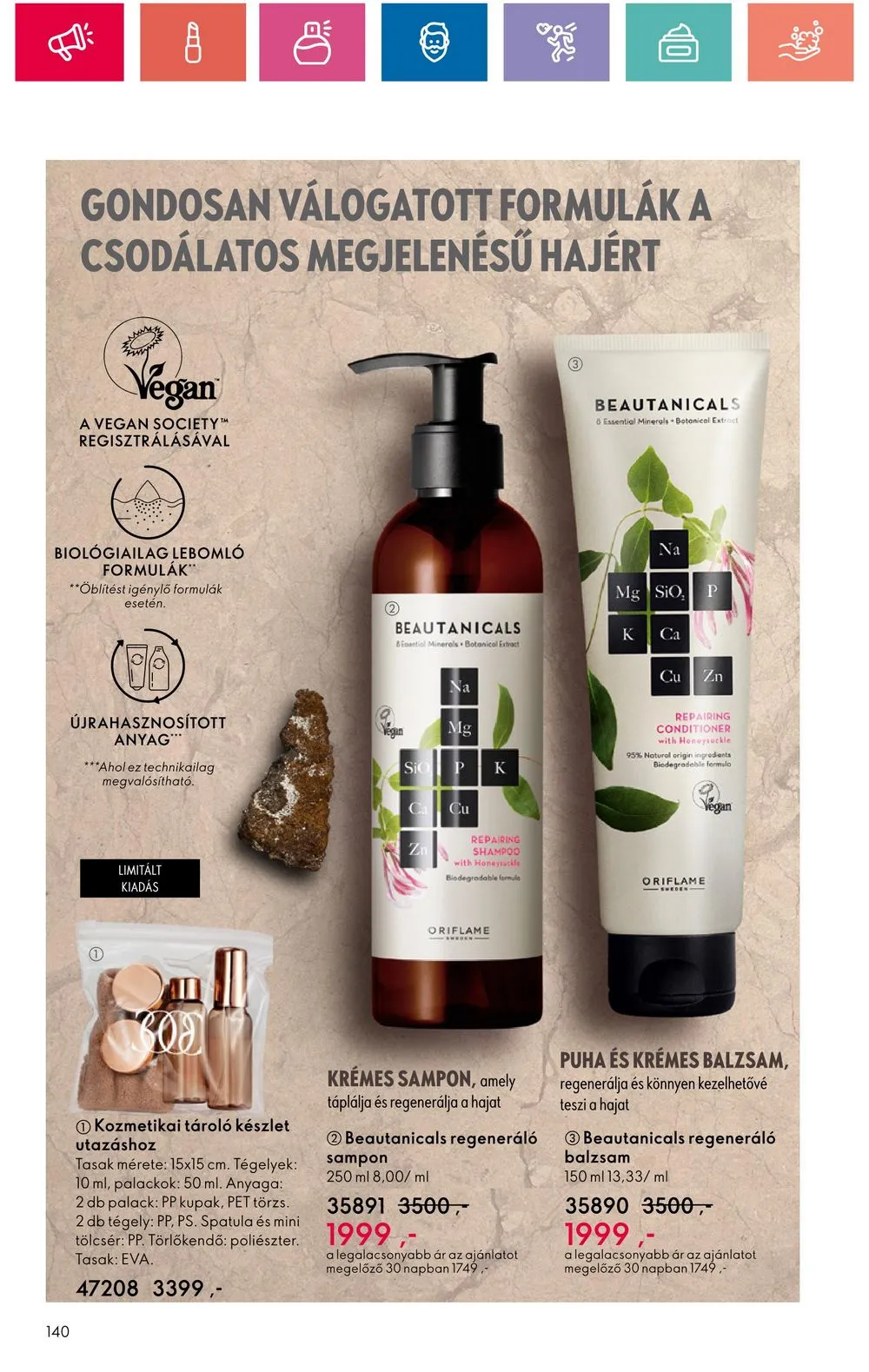 Oriflame akciós újság 06.18–07.08 – 140. oldal
