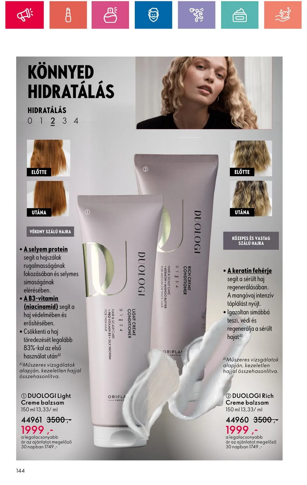 Oriflame akciós újság 06.18–07.08 – 144. oldal