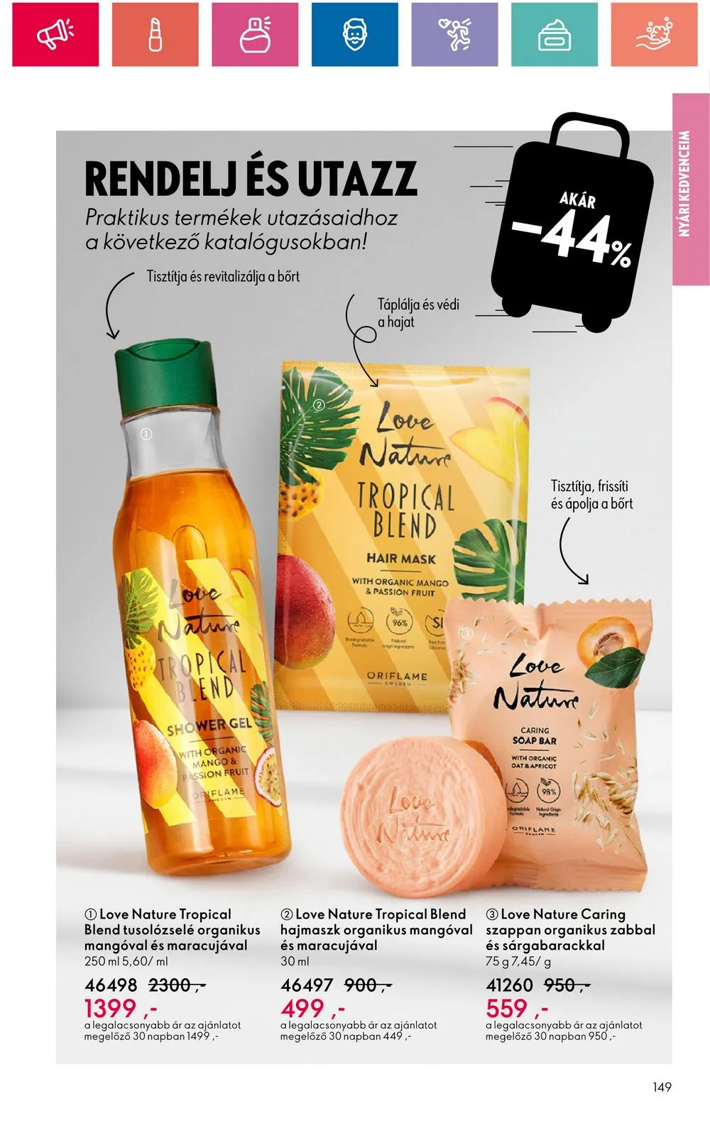 Oriflame akciós újság 06.18–07.08 – 149. oldal
