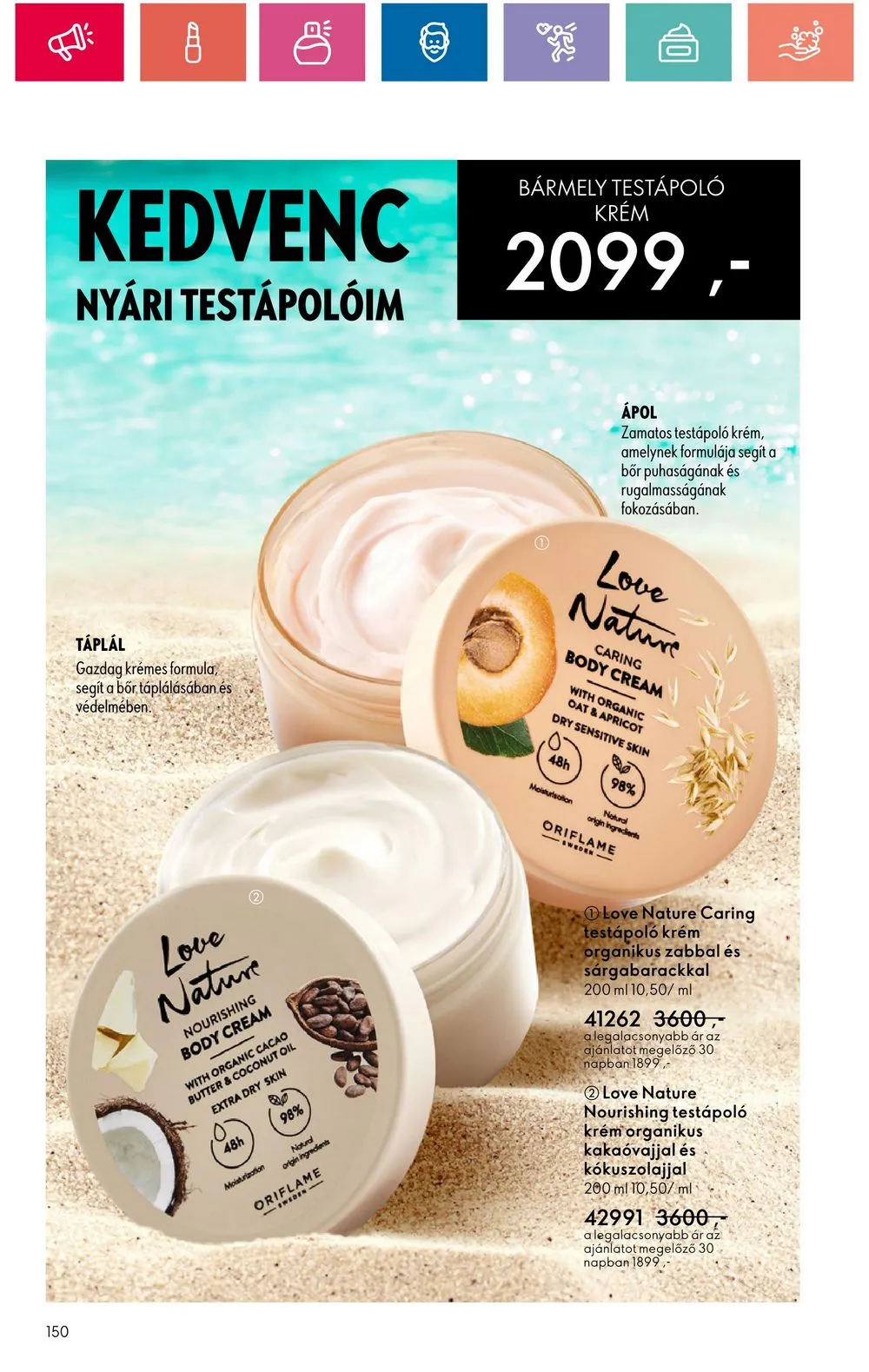 Oriflame akciós újság 06.18–07.08 – 150. oldal