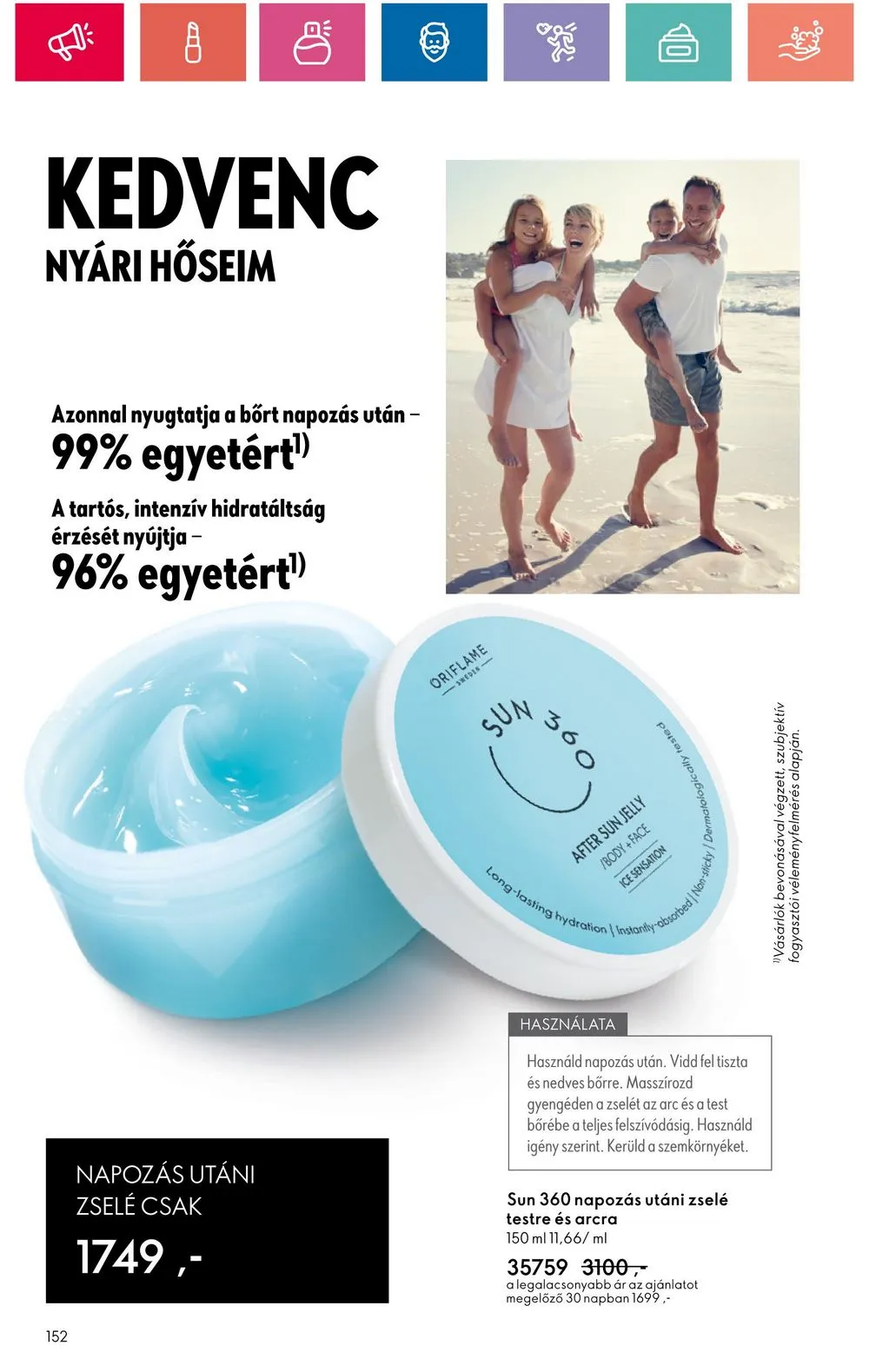 Oriflame akciós újság 06.18–07.08 – 152. oldal