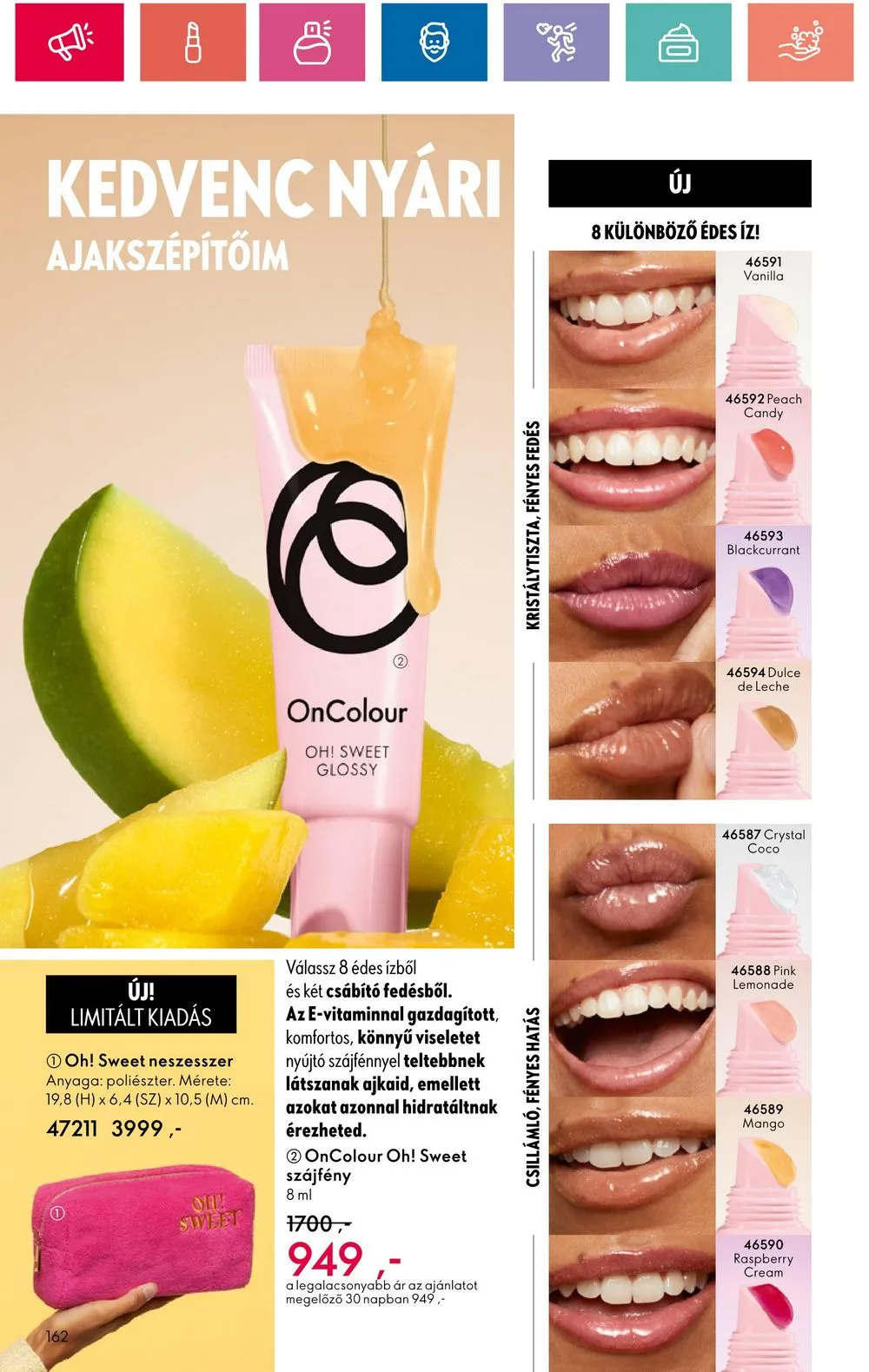 Oriflame akciós újság 06.18–07.08 – 162. oldal