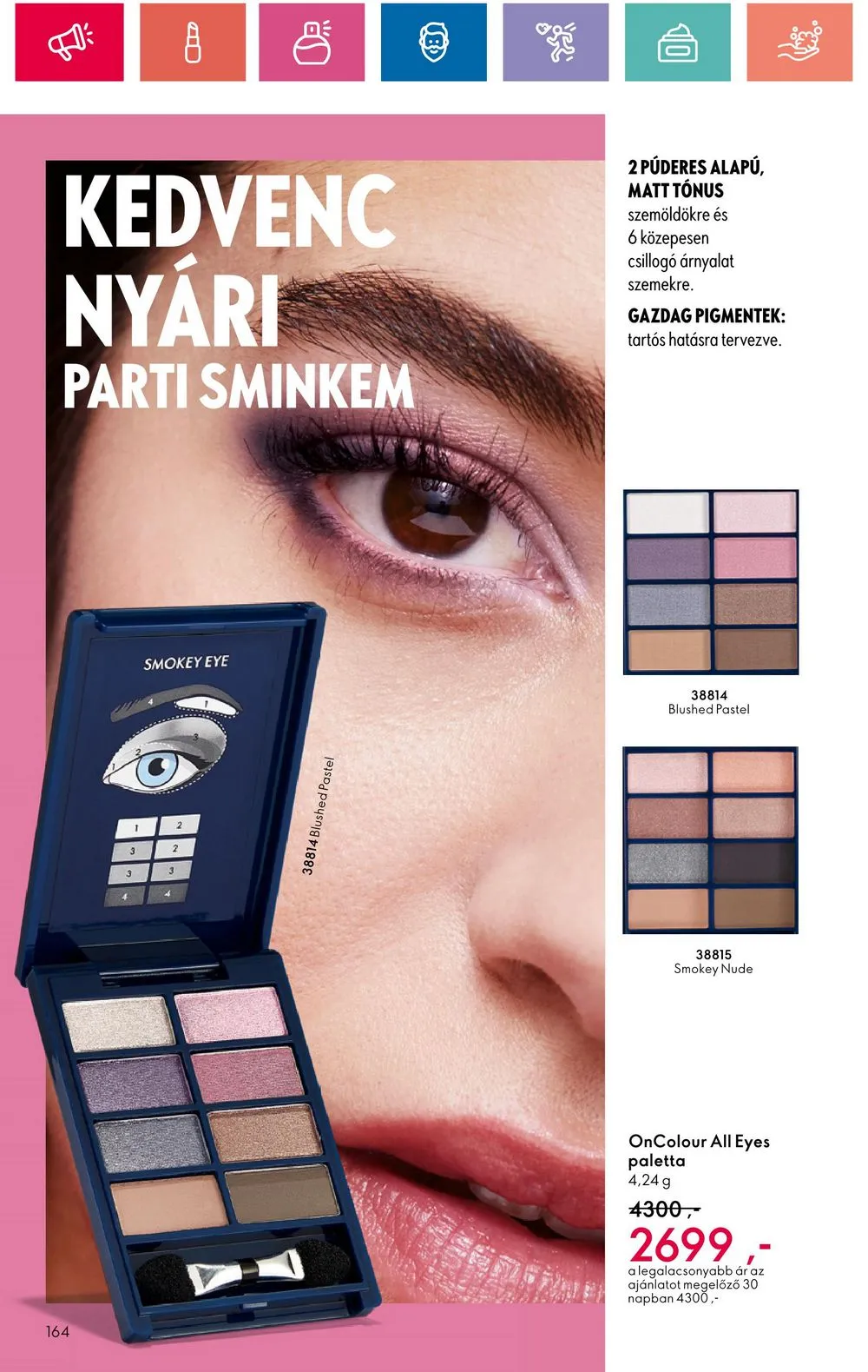 Oriflame akciós újság 06.18–07.08 – 164. oldal