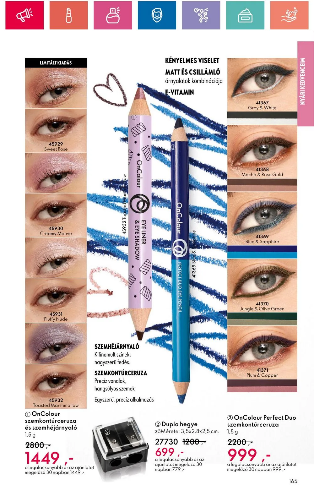 Oriflame akciós újság 06.18–07.08 – 165. oldal