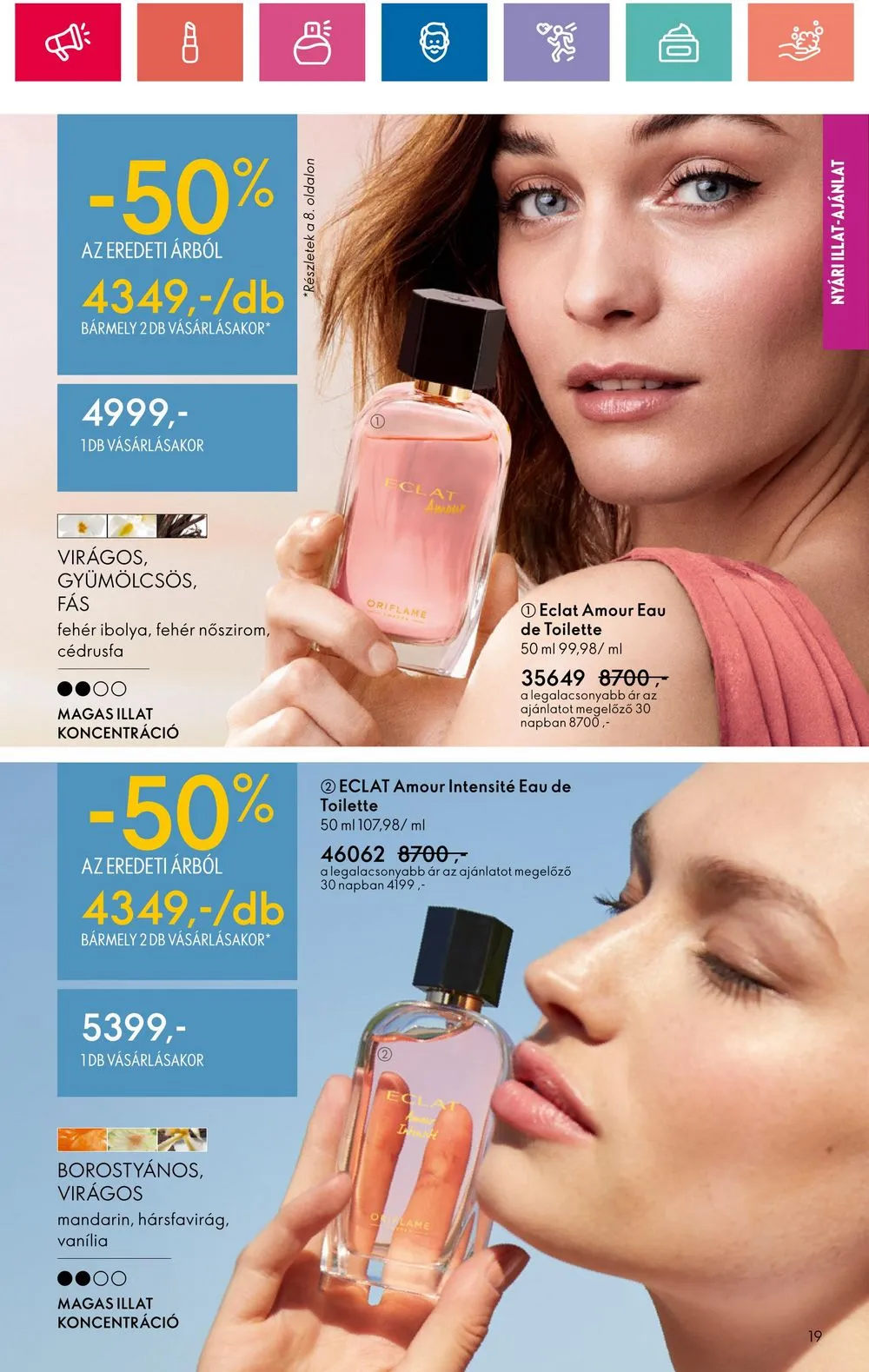 Oriflame akciós újság 06.18–07.08 – 19. oldal