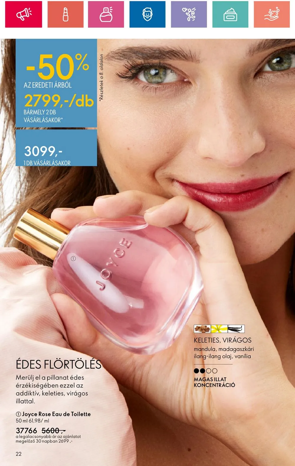 Oriflame akciós újság 06.18–07.08 – 22. oldal