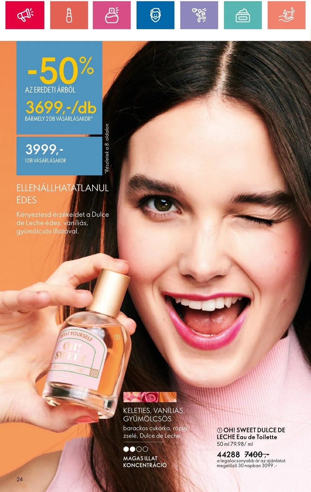 Oriflame akciós újság 06.18–07.08 – 24. oldal