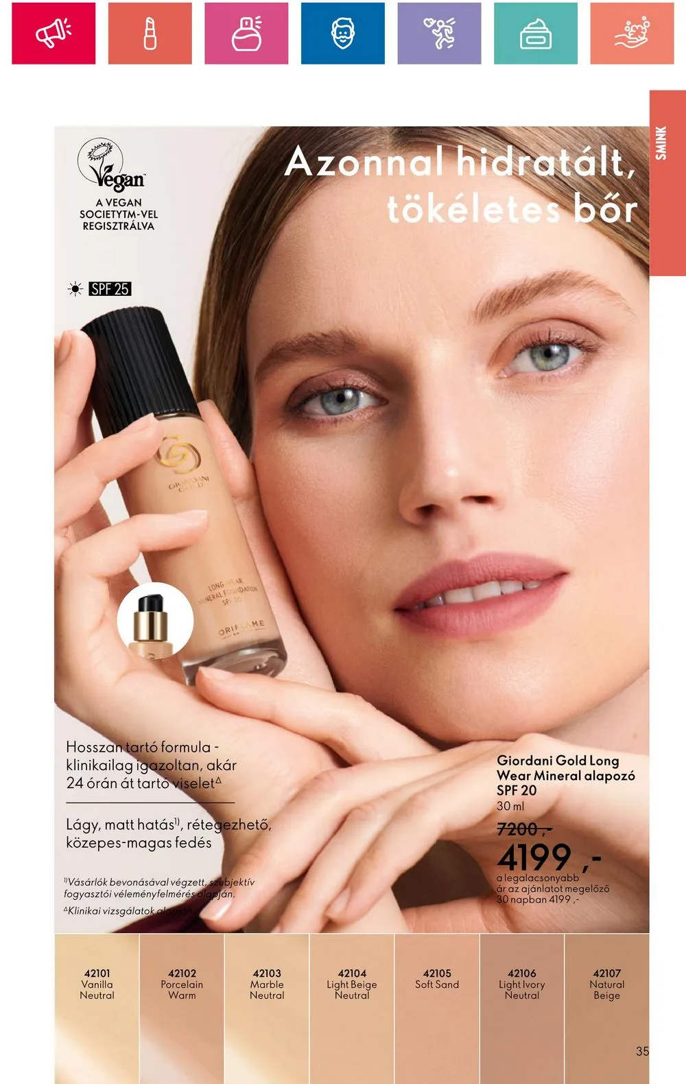 Oriflame akciós újság 06.18–07.08 – 35. oldal